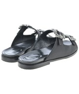 MANOLO BLAHNIK（マノロ　ブラニク）サンダル 黒 サイズ:EU37 1/2(24cm位) レディース/2200679757047