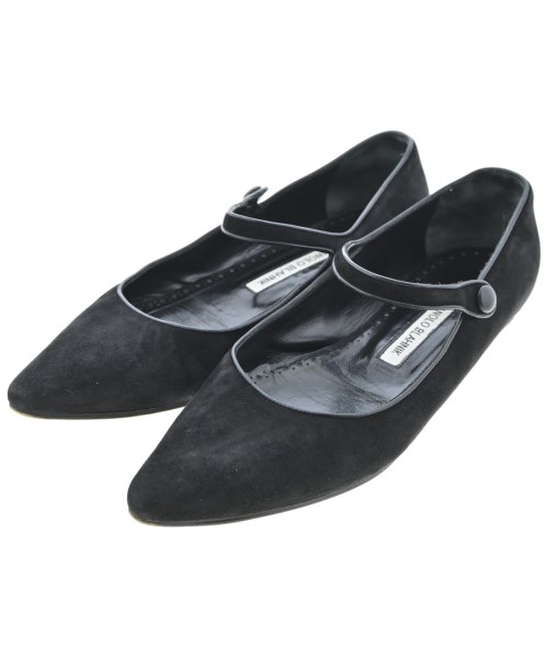 MANOLO BLAHNIK(マノロ　ブラニク)パンプス 黒 サイズ:EU37 1/2(24cm位)/2200684591025