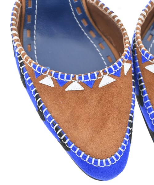 MANOLO BLAHNIK（マノロ　ブラニク）パンプス 青 サイズ:EU37(23.5cm位) レディース/2200685166185