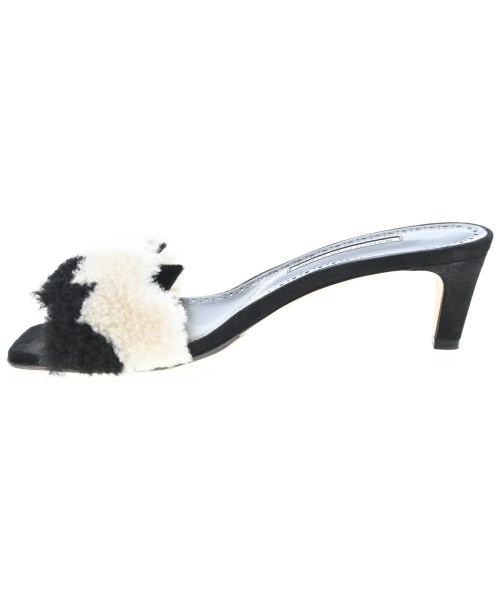 MANOLO BLAHNIK（マノロ　ブラニク）サンダル 黒 サイズ:EU39(25.5cm位) レディース/2200690063028