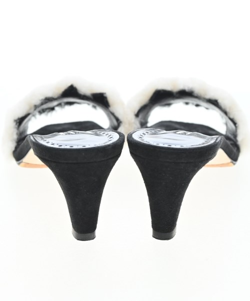 MANOLO BLAHNIK（マノロ　ブラニク）サンダル 黒 サイズ:EU39(25.5cm位) レディース/2200690063028