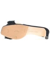 MANOLO BLAHNIK（マノロ　ブラニク）サンダル 黒 サイズ:EU39(25.5cm位) レディース/2200690063028