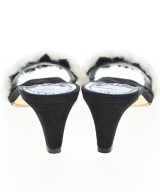 MANOLO BLAHNIK（マノロ　ブラニク）サンダル 黒 サイズ:EU39(25.5cm位) レディース/2200690063028