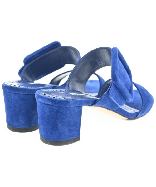 MANOLO BLAHNIK（マノロ　ブラニク）サンダル 青 サイズ:EU36(22.5cm位) レディース/2200687078011