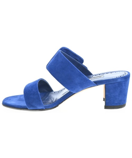MANOLO BLAHNIK（マノロ　ブラニク）サンダル 青 サイズ:EU36(22.5cm位) レディース/2200687078011