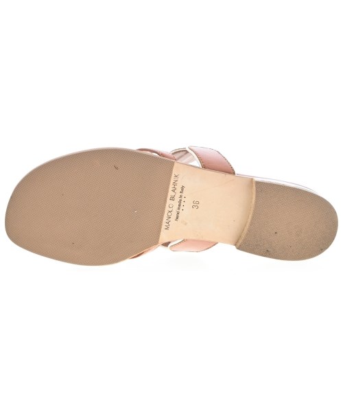 MANOLO BLAHNIK（マノロ　ブラニク）サンダル 茶 サイズ:EU36(22.5cm位) レディース/2200687078028