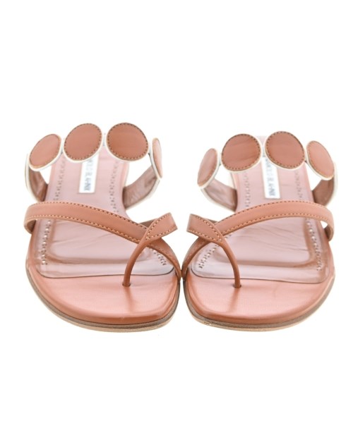 MANOLO BLAHNIK（マノロ　ブラニク）サンダル 茶 サイズ:EU36(22.5cm位) レディース/2200687078028