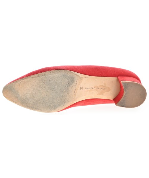 MANOLO BLAHNIK（マノロ　ブラニク）パンプス 赤 サイズ:EU37(23.5cm位) レディース/2200692729021