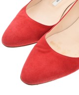 MANOLO BLAHNIK（マノロ　ブラニク）パンプス 赤 サイズ:EU37(23.5cm位) レディース/2200692729021