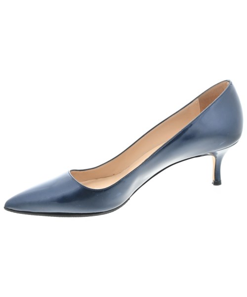 MANOLO BLAHNIK（マノロ　ブラニク）パンプス 紺 サイズ:EU38(24.5cm位) レディース/2200692729045