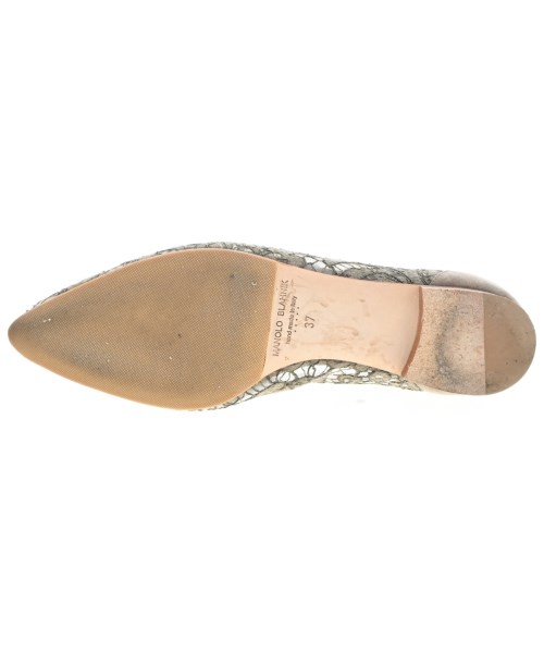 MANOLO BLAHNIK（マノロ　ブラニク）パンプス グレー サイズ:EU37(23.5cm位) レディース/2200692729052