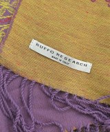 RUFFO RESEARCH（ルッフォ　リサーチ）ストール 紫 サイズ:- レディース/2200682667135