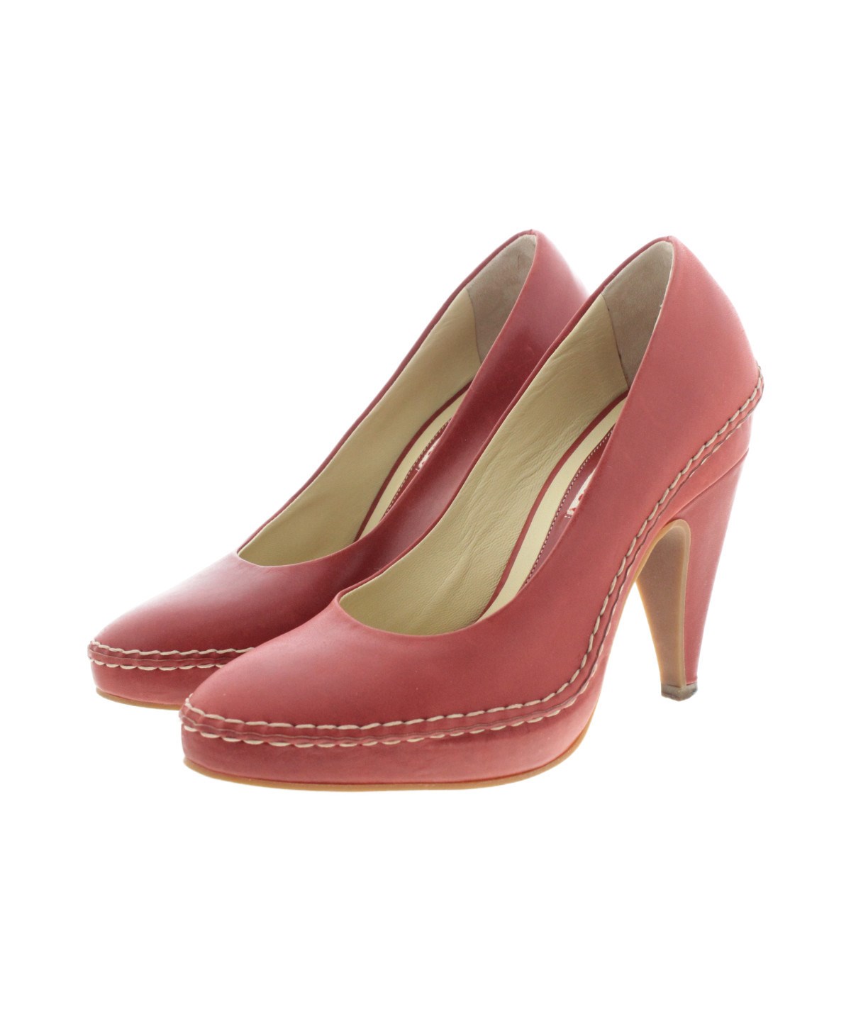 MARNI マルニ パンプス 赤 35(21.5cm位) 2108422N0313 MARNI（マルニ）パンプス 赤 サイズ:35(21.5cm位) レディース