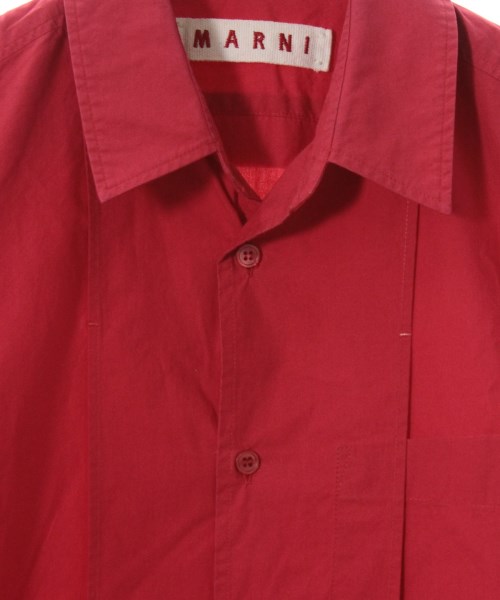 MARNI（マルニ）カジュアルシャツ 赤 サイズ:44(S位) メンズ |【公式