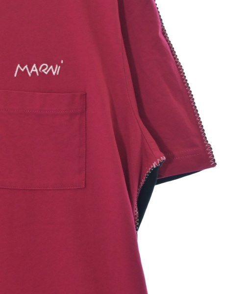 MARNI（マルニ）Tシャツ・カットソー 赤 サイズ:50(XL位) メンズ