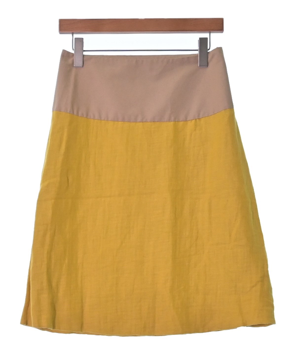 MARNI（マルニ）ひざ丈スカート 黄 サイズ:38(S位) レディース |【公式 