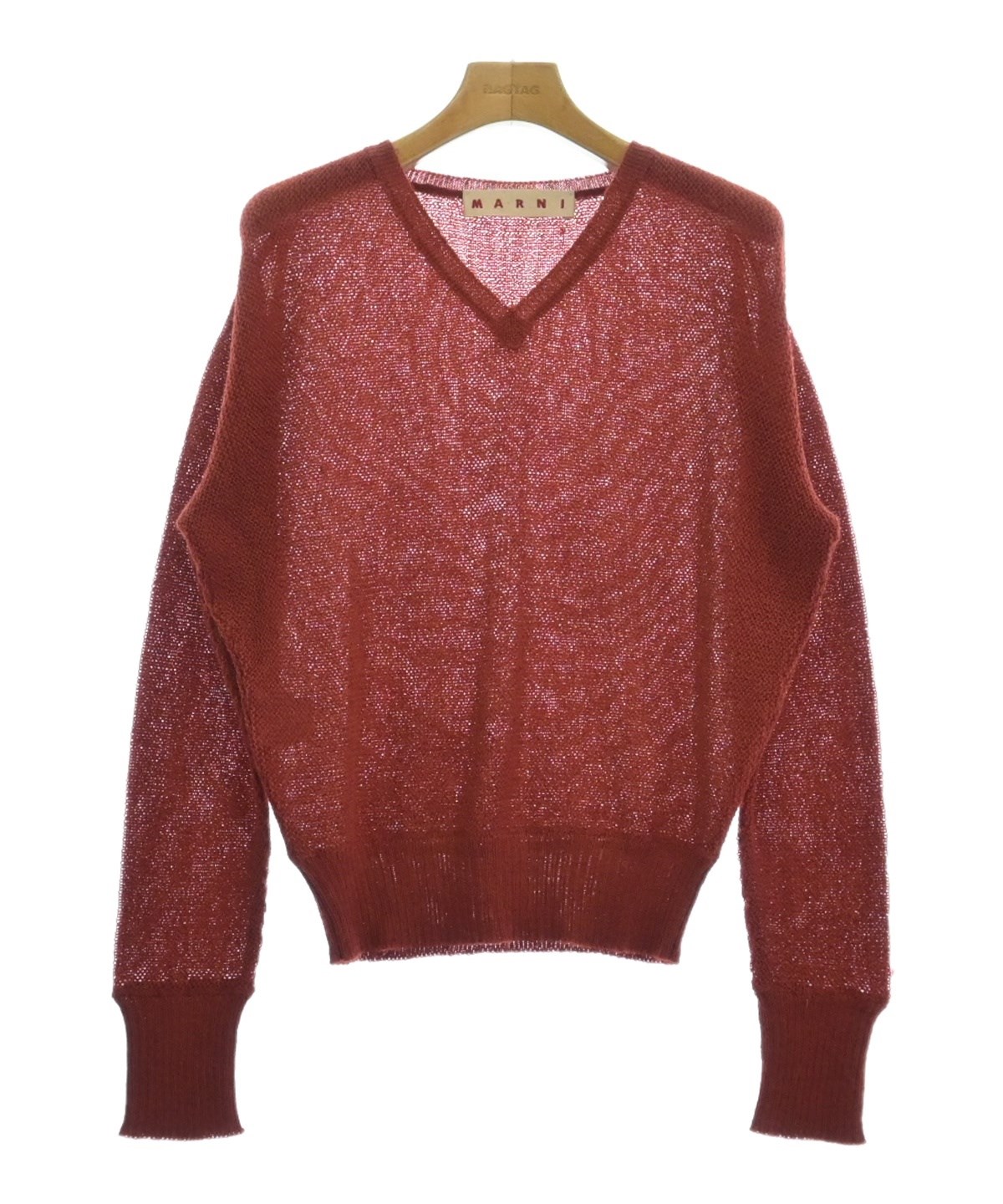 MARNI（マルニ）ニット・セーター 赤 サイズ:36(XS位) レディース