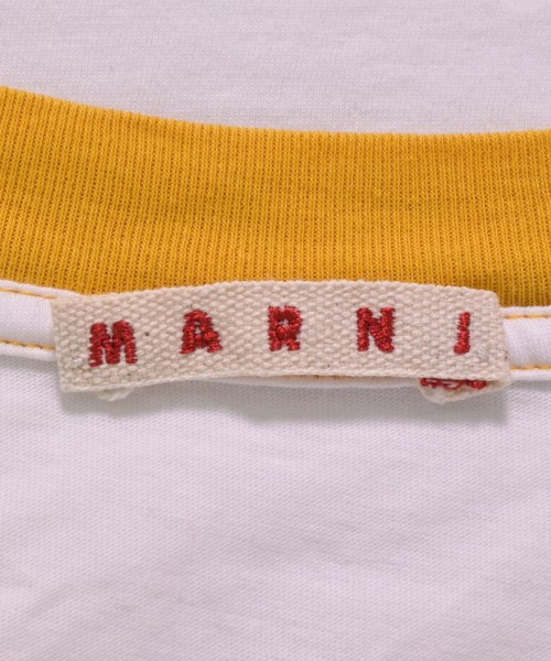 MARNI（マルニ）Tシャツ・カットソー 白 サイズ:50(XL位) メンズ