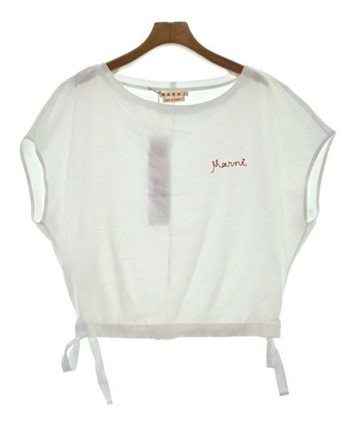 MARNI マルニ Tシャツ・カットソー 36(XS位) 白 - カットソー(半袖/袖なし)