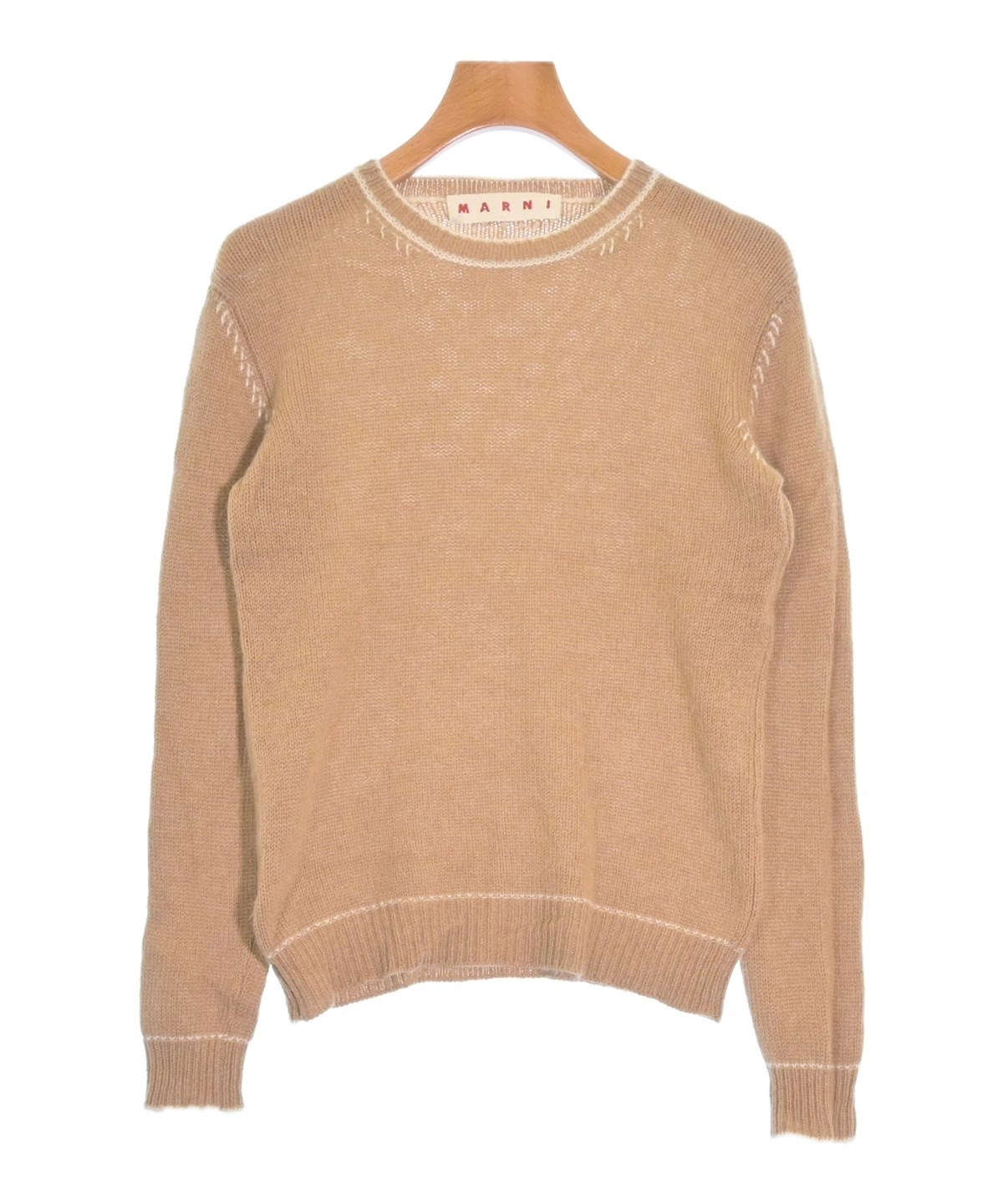 新品⭐︎MARNI ベージュ ニットセーター 長袖 MARNI（マルニ）ニット・セーター ベージュ サイズ:36(XS位
