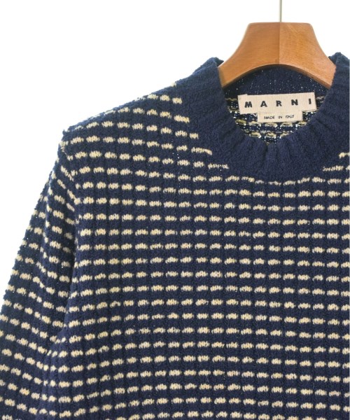MARNI（マルニ）ニット・セーター 紺 サイズ:44(S位) メンズ