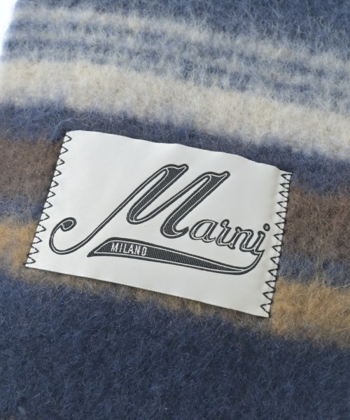 MARNI（マルニ）マフラー 紺 サイズ:- レディース/2200479844084