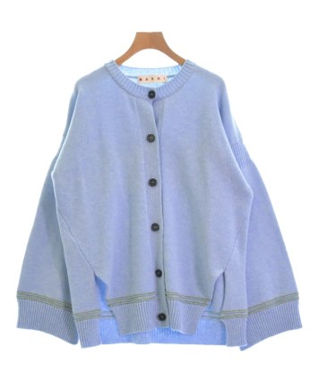 MARNI マルニ/カーディガン/40/レディースインナー/Aランク/69【中古】 ブラウン コットンカーディガン、マルニシンボル入り | Marni