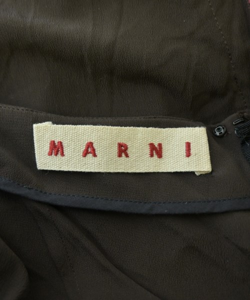 MARNI（マルニ）ロング・マキシ丈スカート 茶 サイズ:38(S位) レディース/2200620030076