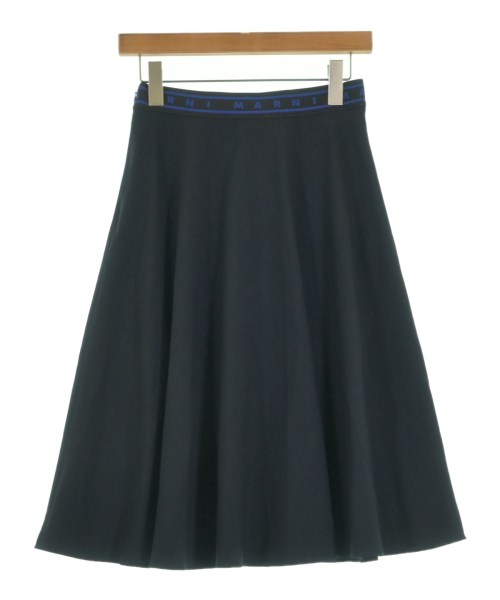 MARNI（マルニ）ひざ丈スカート 紺 サイズ:40(M位) レディース/2200634692185