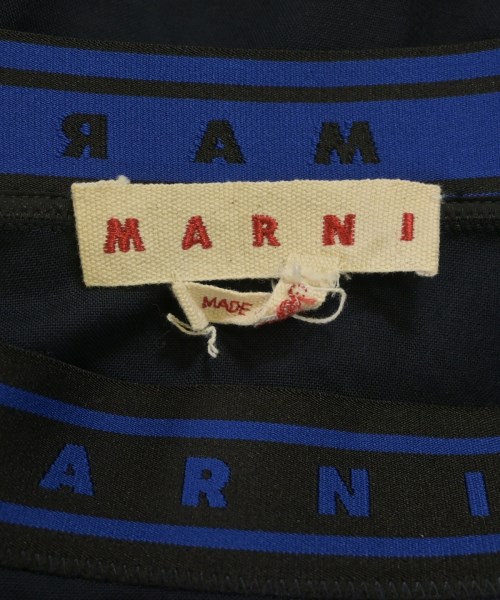 MARNI（マルニ）ひざ丈スカート 紺 サイズ:40(M位) レディース/2200634692185