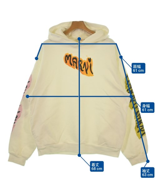 MARNI（マルニ）パーカー 白 サイズ:44(S位) メンズ/2200634690037