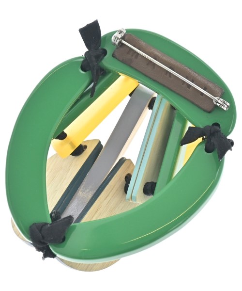 MARNI（マルニ）ブローチ・コサージュ 緑 サイズ:- レディース/2200635143037