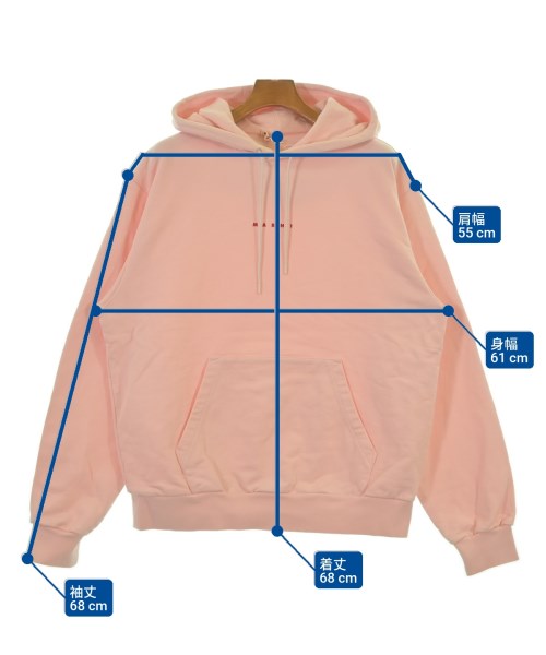 MARNI（マルニ）パーカー ピンク サイズ:50(XL位) メンズ/2200635394040
