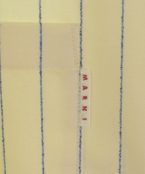 MARNI（マルニ）カジュアルシャツ 黄 サイズ:46(M位) メンズ/2200635791023