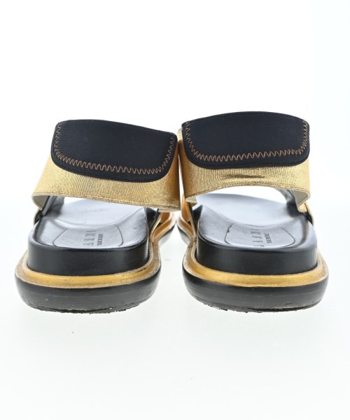 MARNI（マルニ）サンダル ゴールド サイズ:-(24.5cm位) レディース/2200635818102