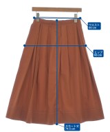 MARNI（マルニ）ひざ丈スカート オレンジ サイズ:40(M位) レディース/2200635818386