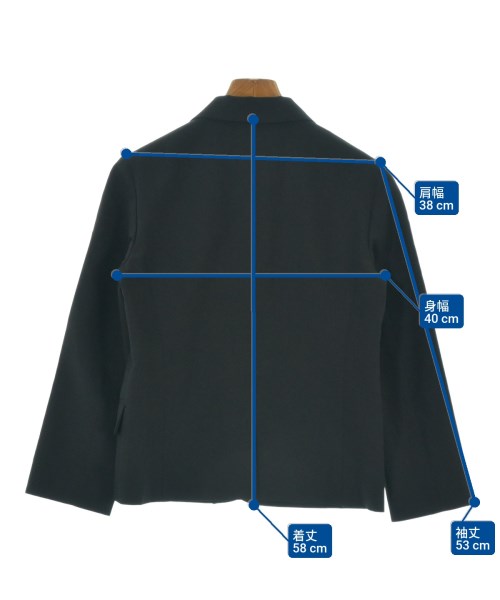 MARNI（マルニ）ジャケット 黒 サイズ:38(S位) レディース/2200636002029