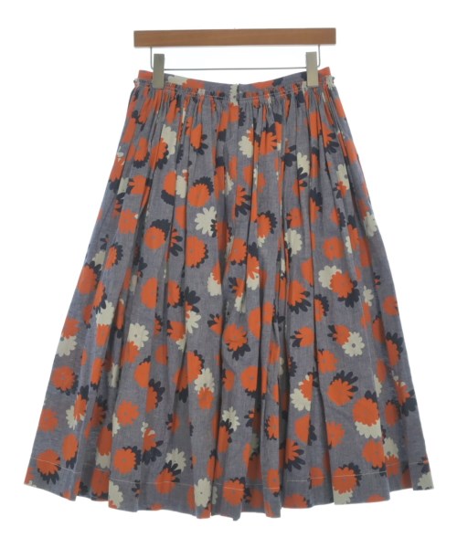 MARNI（マルニ）ロング・マキシ丈スカート 紺 サイズ:40(M位) レディース/2200636865013