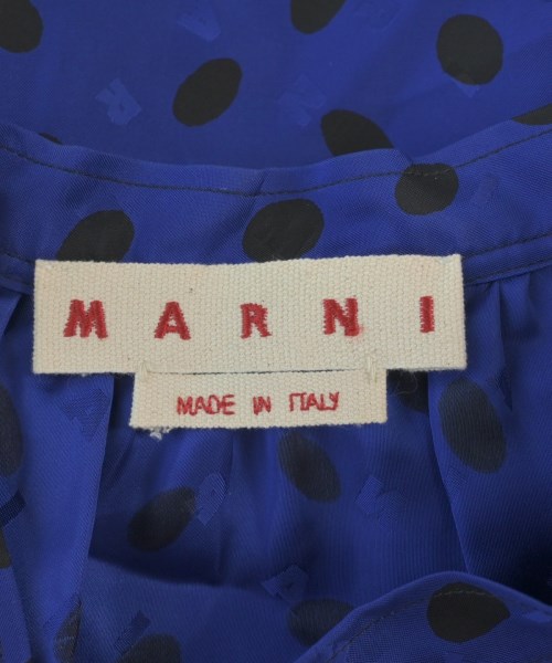 MARNI（マルニ）ブラウス 青 サイズ:36(XS位) レディース/2200636865068