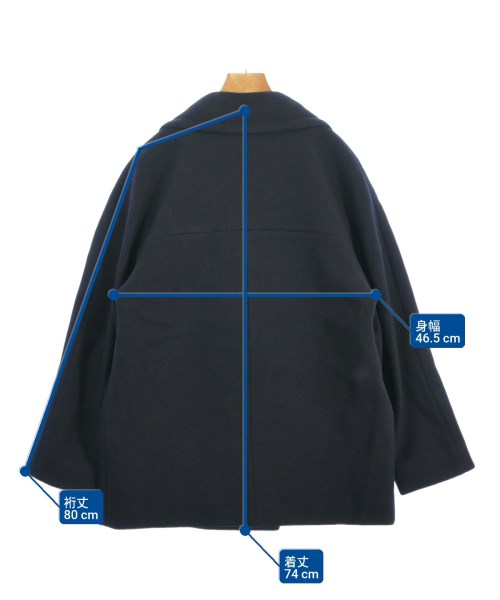 MARNI（マルニ）ピーコート 紺 サイズ:36(XS位) レディース/2200636934122