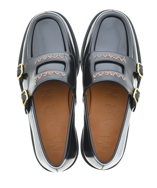 MARNI（マルニ）ドレスシューズ/ローファー 黒 サイズ:EU38(24.5cm位) レディース/2200637401036