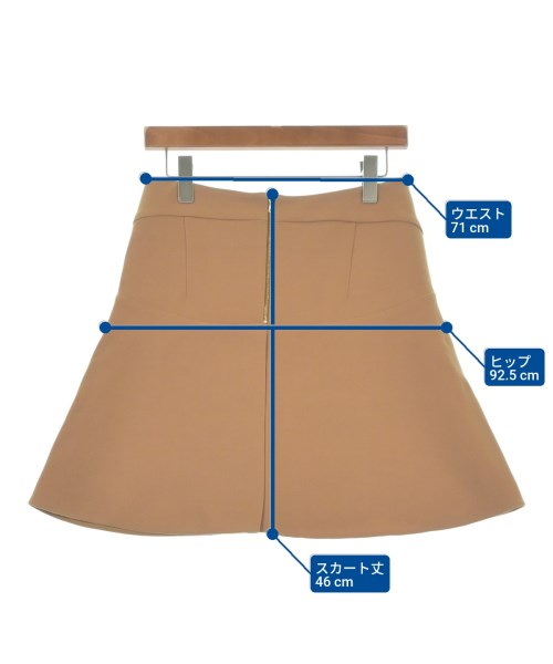 MARNI（マルニ）ミニスカート ベージュ サイズ:38(S位) レディース/2200638094039