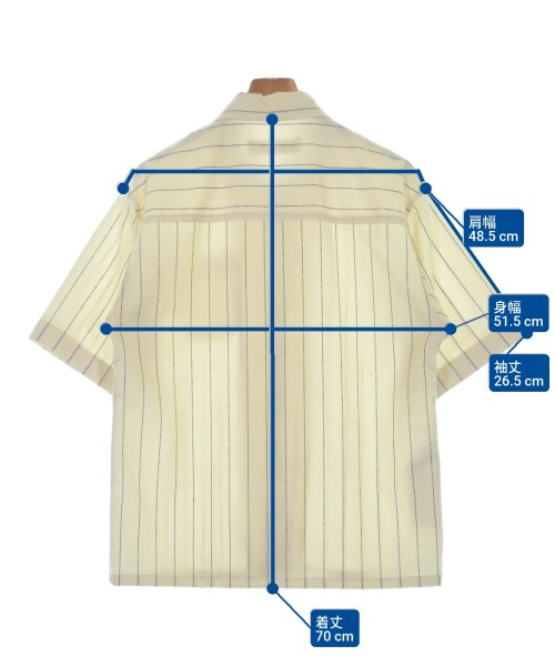 MARNI（マルニ）カジュアルシャツ ベージュ サイズ:44(S位) メンズ/2200638103069