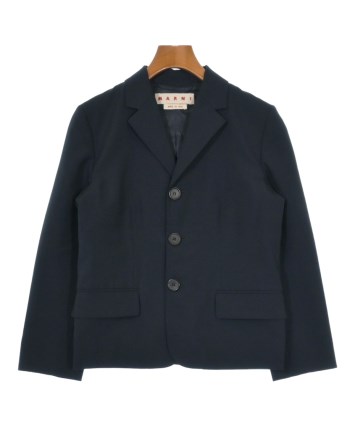 MARNI ハウンドトゥース バルカラー ジャケット / マルニ テーラード MARNI（マルニ） 18AW チェック切り替え 2B テーラードジャケット