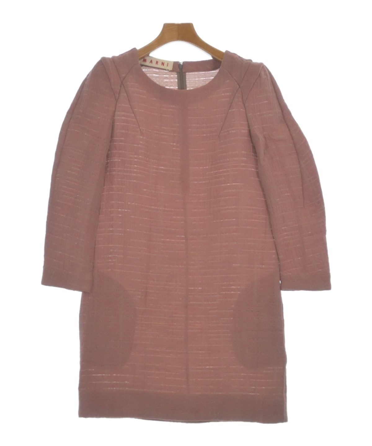 MARNI（マルニ）ワンピース ピンク サイズ:38(S位) レディース