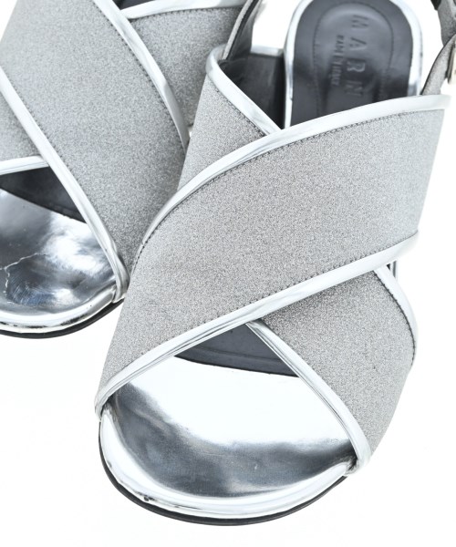 MARNI（マルニ）サンダル シルバー サイズ:EU39(25.5cm位) レディース/2200638870268