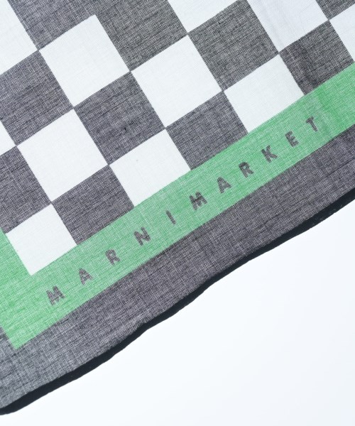 MARNI（マルニ）バンダナ・スカーフ 黒 サイズ:- レディース/2200637109185