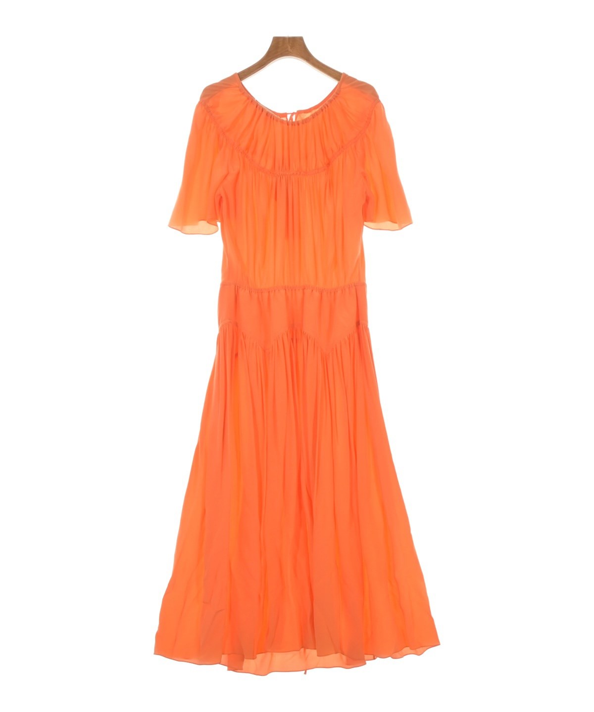 MARNI（マルニ）ワンピース オレンジ サイズ:38(S位) レディース