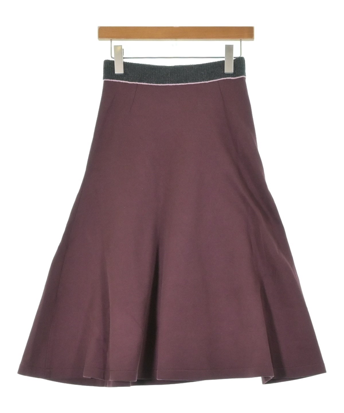 MARNI（マルニ）ロング・マキシ丈スカート 赤 サイズ:38(S位