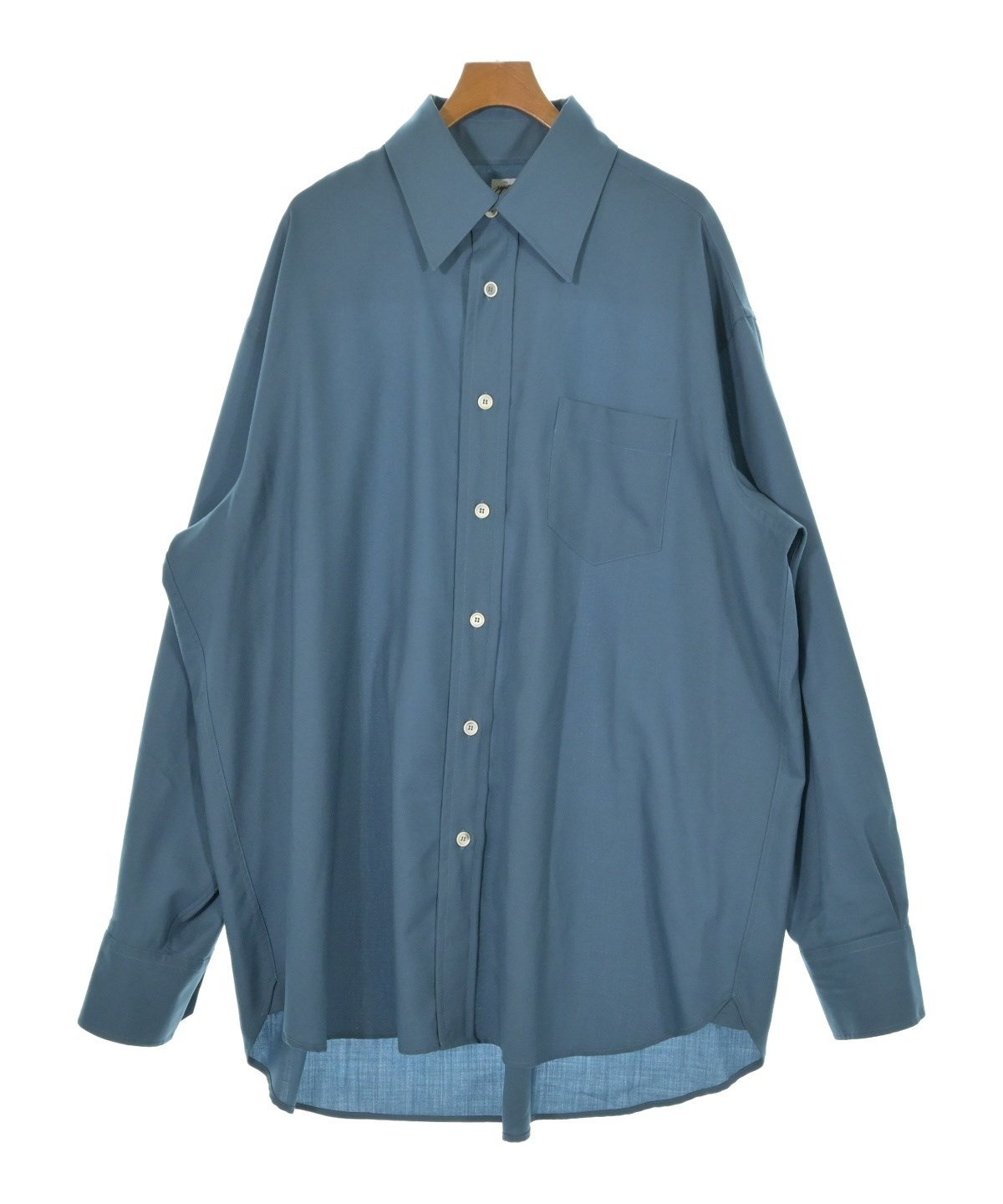 MARNI（マルニ）カジュアルシャツ 青 サイズ:50(XL位) メンズ